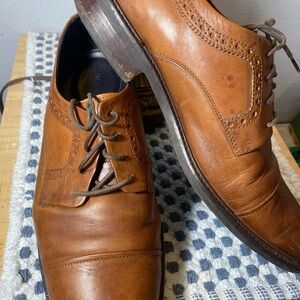 Cole Haan Brown Leather Oxford Shoes
